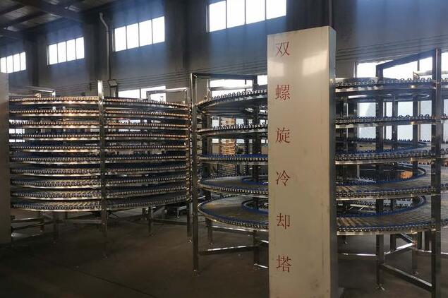 冷卻輸送線設(shè)備在速凍食品、面點烘焙上的應(yīng)用
